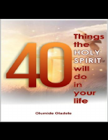 40 things Holy spirit do in you - Unknown.epub